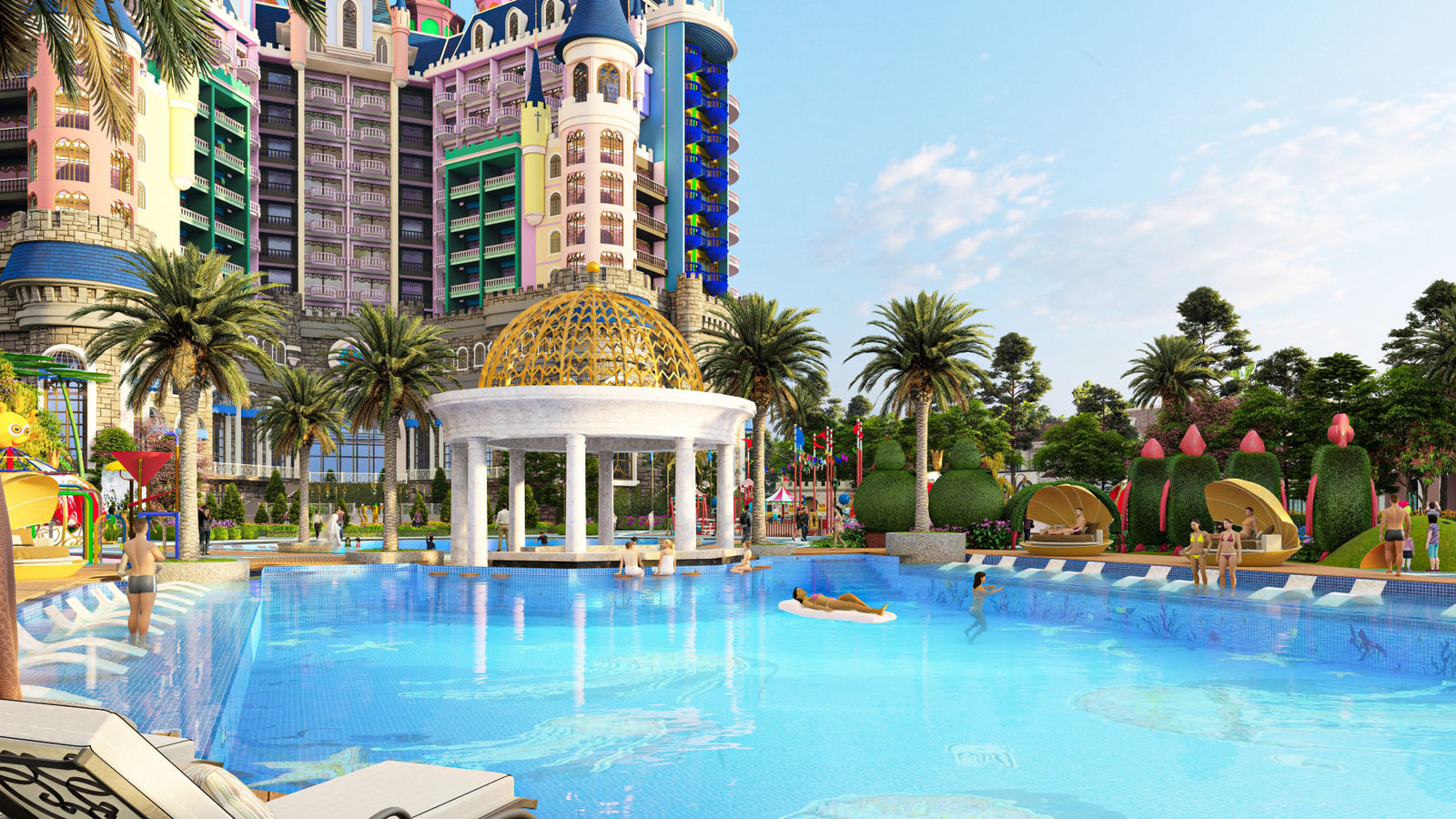 Ngân Hiệp Castle Hotel - Landscape design - 10